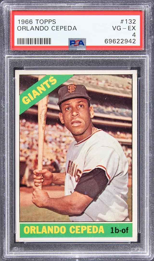 1966 Topps Orlando Cepeda #132 card image