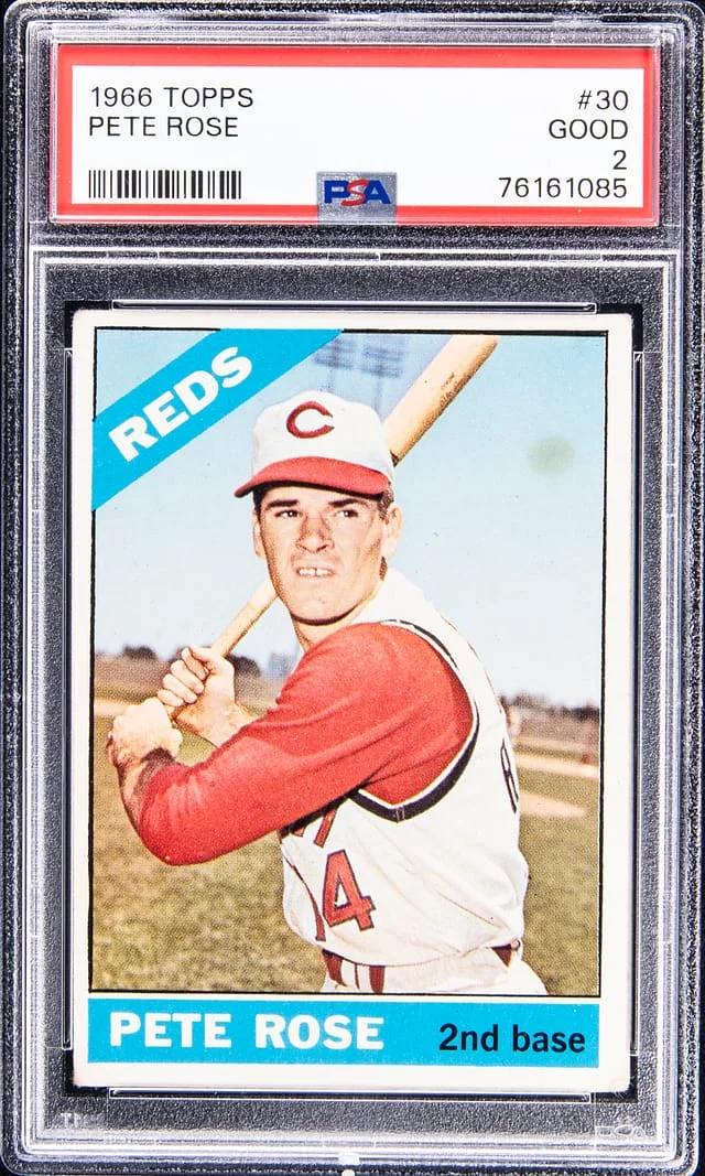 1966 Topps Pete Rose #30 card image
