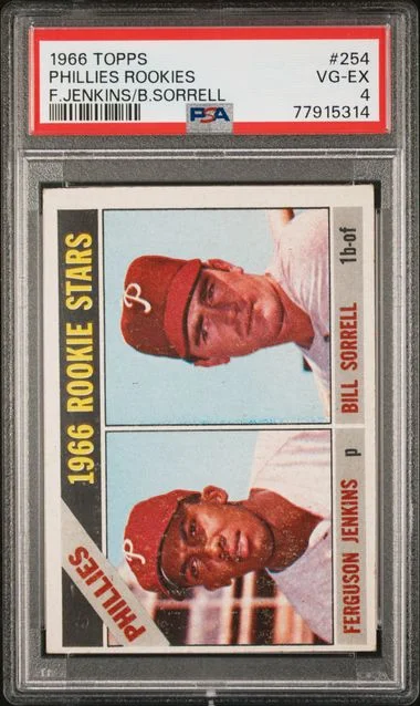 1966 Topps Phillies Rookies #254 card image