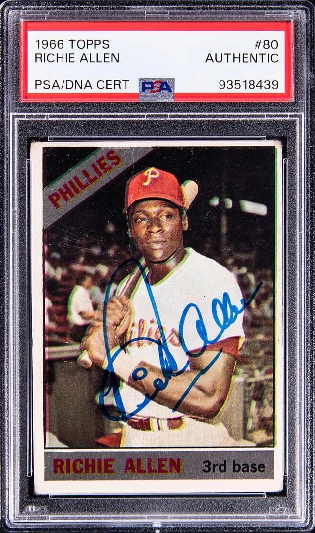 1966 Topps Richie Allen #80 card image