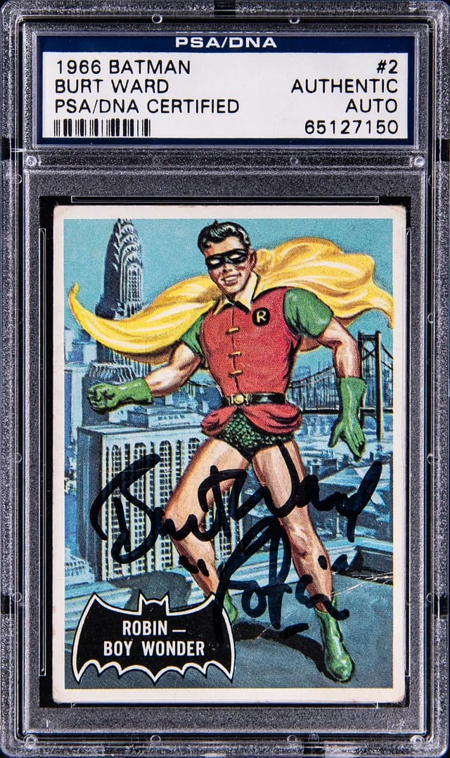 1966 Topps Robin - Boy Wonder, Batman #2 card image