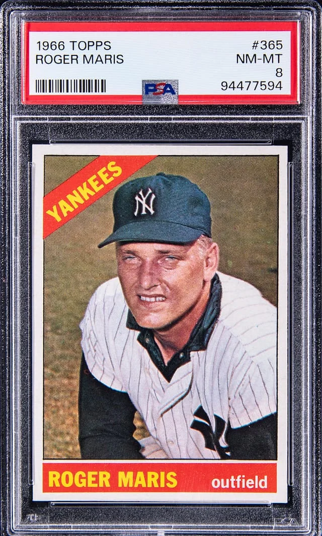 1966 Topps Roger Maris #365 card image