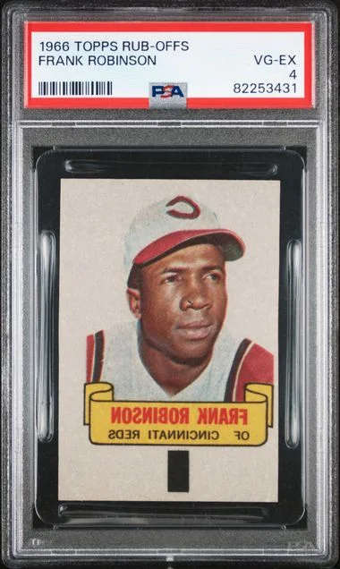 1966 Topps Rub-Offs Frank Robinson #no-number card image