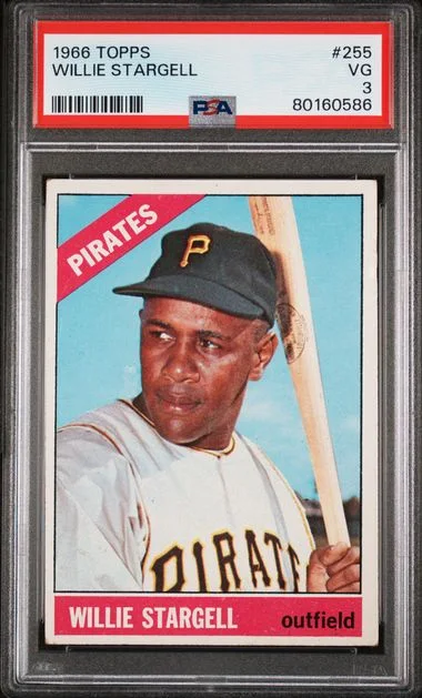 1966 Topps Willie Stargell #255 card image