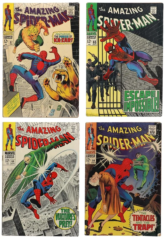 1967-68 Marvel) Books - Raw #4 card image