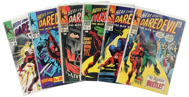 1967-68 Marvel) Books - Raw #6 card image