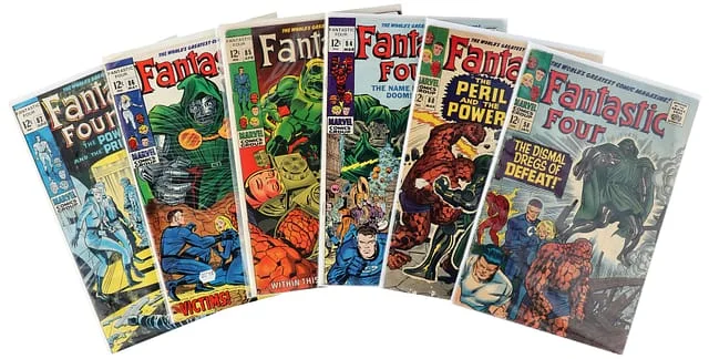1967-68 Marvel) Books - Raw - Jack Kirby Doctor Doom Cover Art #6 card image