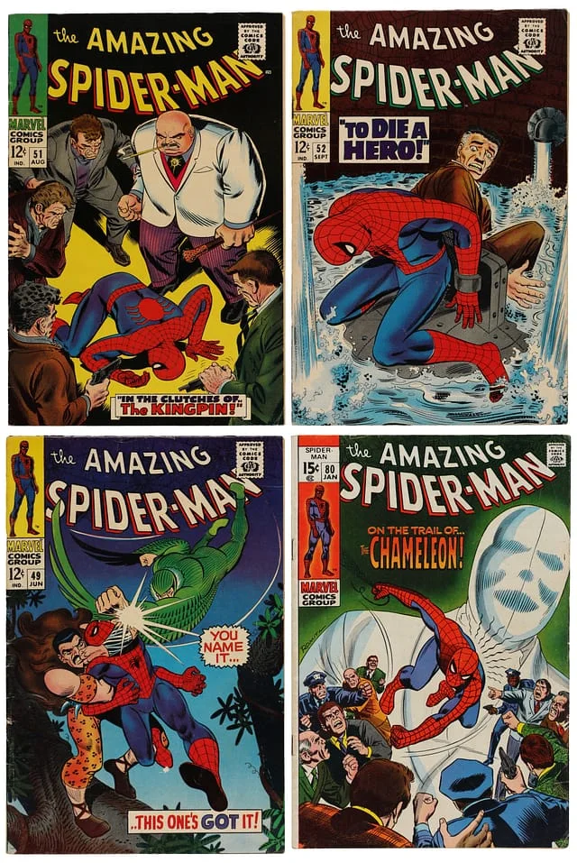 1967-70 Marvel) 4 Books - Raw Appearance of Kingpin #2nd card image