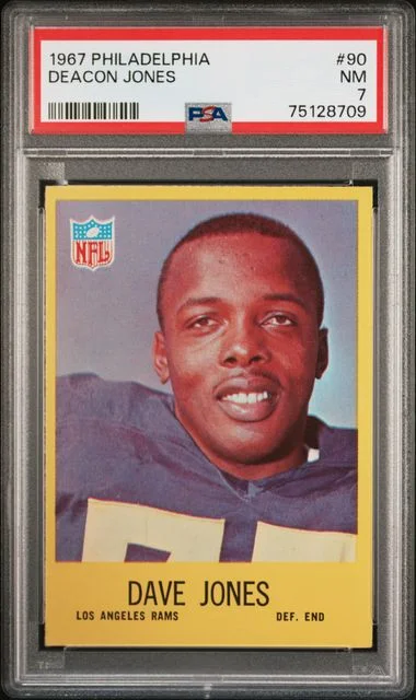 1967 Philadelphia Deacon Jones #90 card image