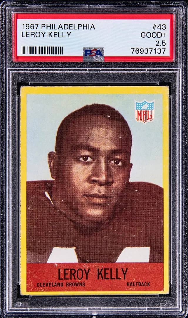 1967 Philadelphia Leroy Kelly #43 card image