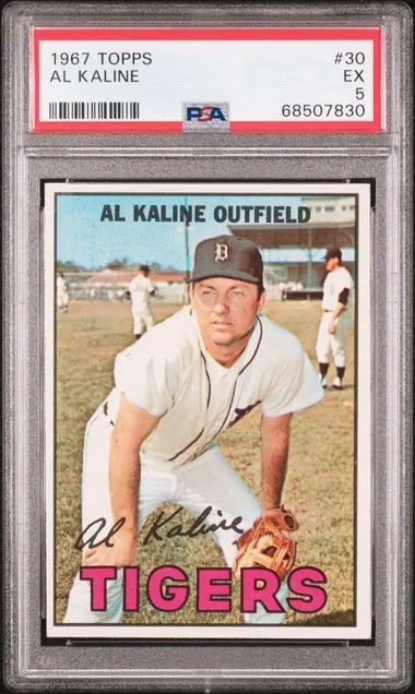 1967 Topps Al Kaline #30 card image