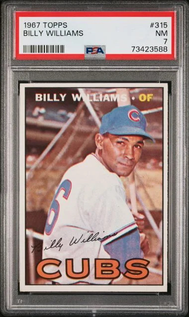 1967 Topps Billy Williams #315 card image