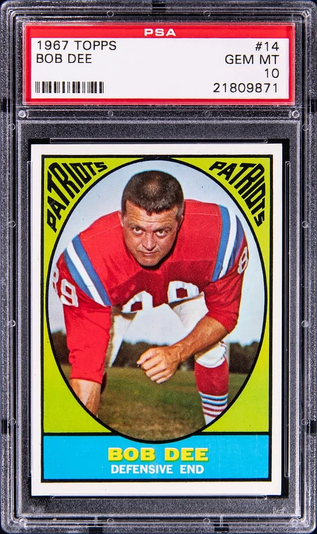 1967 Topps Bob Dee #14 card image