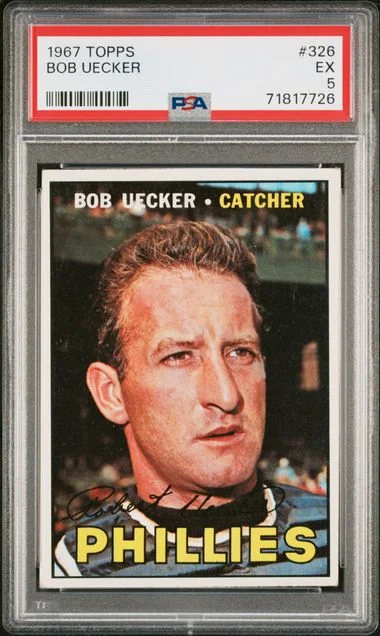 1967 Topps Bob Uecker #326 card image