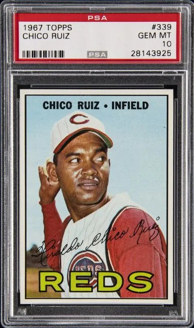 1967 Topps Chico Ruiz #339 card image