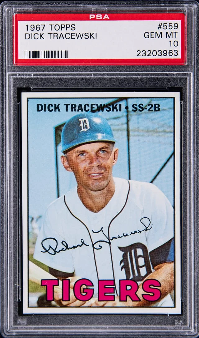 1967 Topps Dick Tracewski #559 card image