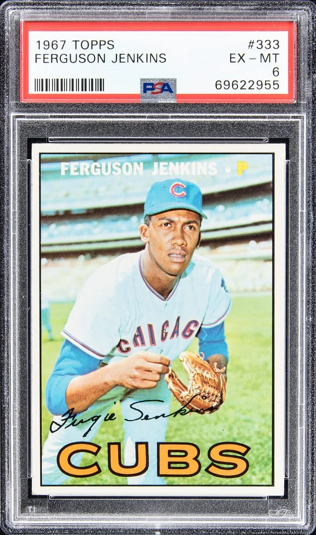 1967 Topps Ferguson Jenkins #333 card image