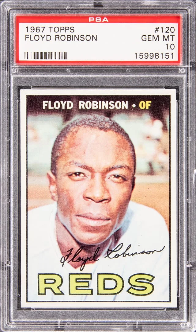 1967 Topps Floyd Robinson #120 card image