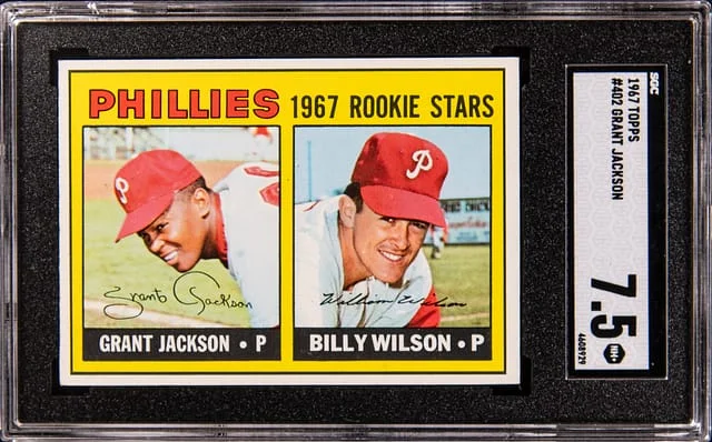1967 Topps Grant Jackson #402 card image