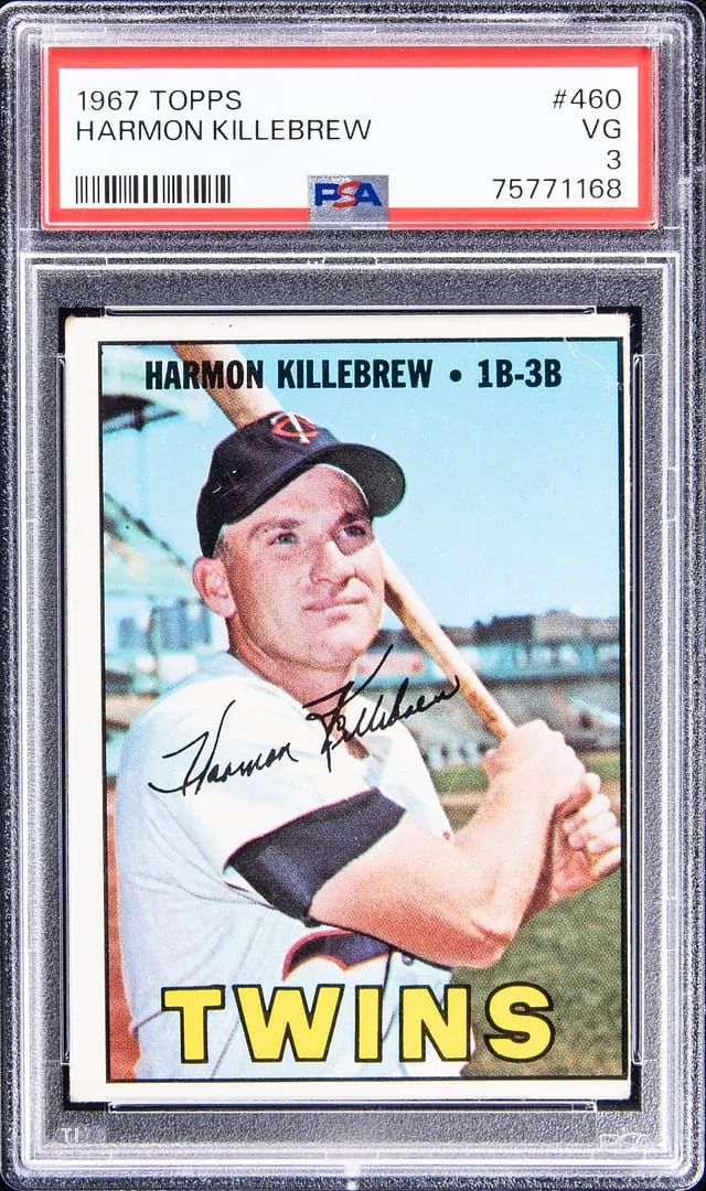 1967 Topps Harmon Killebrew #460 card image