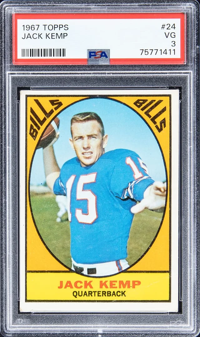 1967 Topps Jack Kemp #24 card image