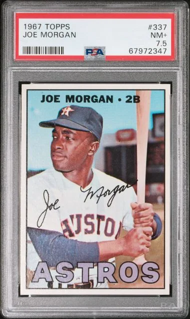 1967 Topps Joe Morgan #337 card image