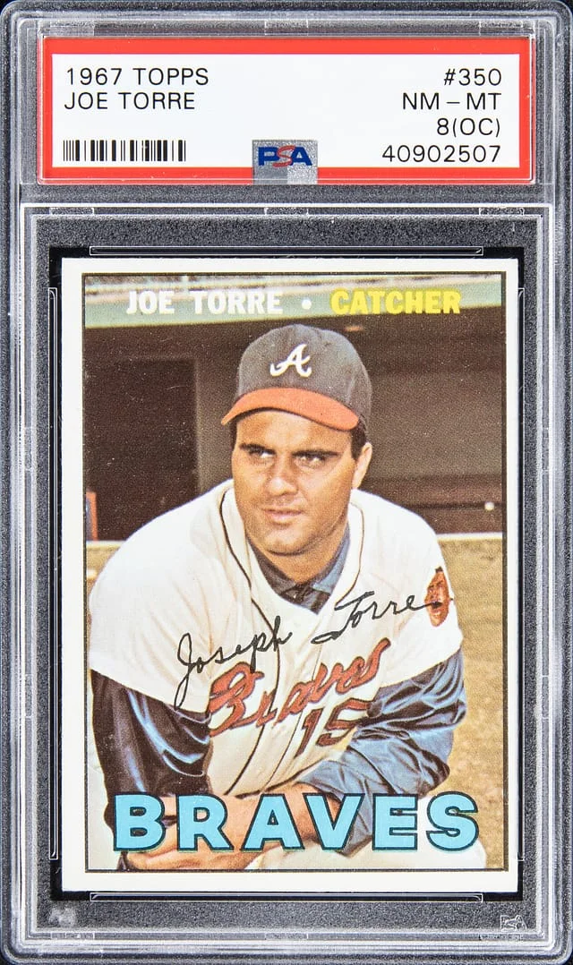 1967 Topps Joe Torre #350 card image
