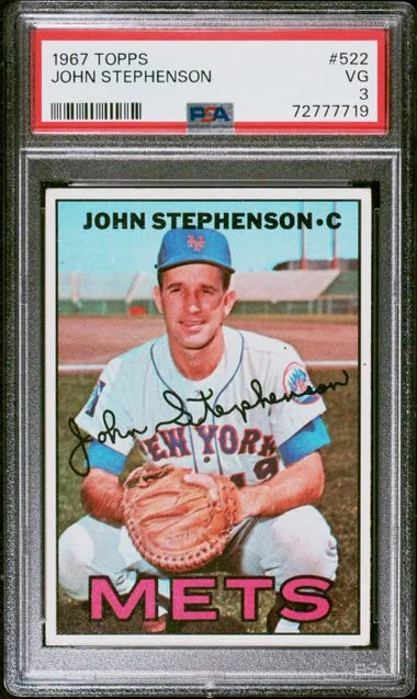 1967 Topps John Stephenson #522 card image