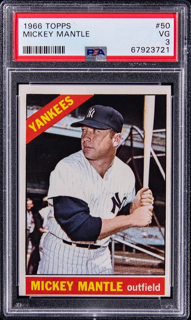 1967 Topps Mickey Mantle #50 card image