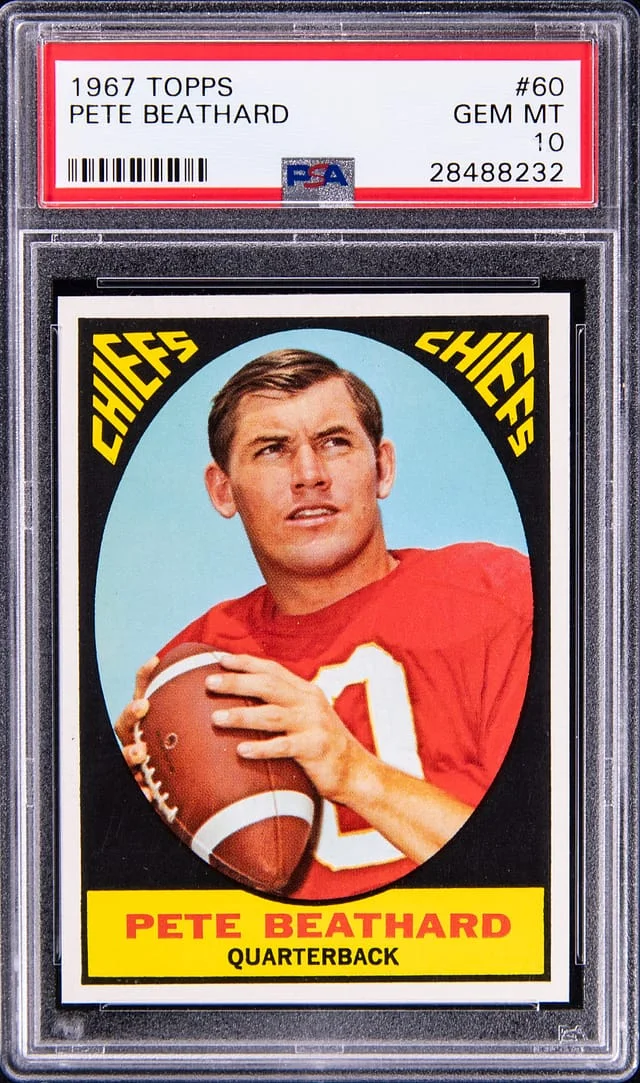 1967 Topps Pete Beathard #60 card image