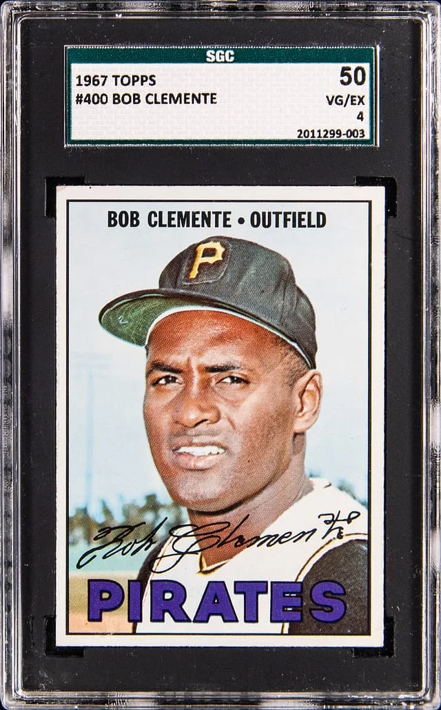 1967 Topps Roberto Clemente #400 card image