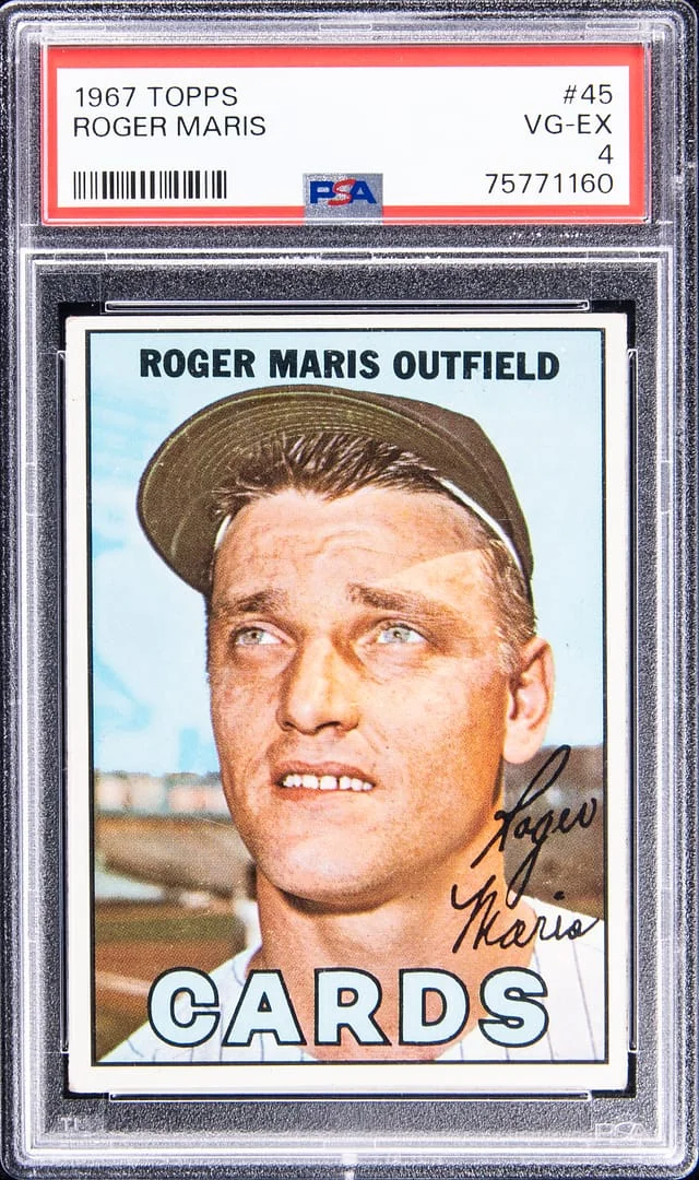 1967 Topps Roger Maris #45 card image