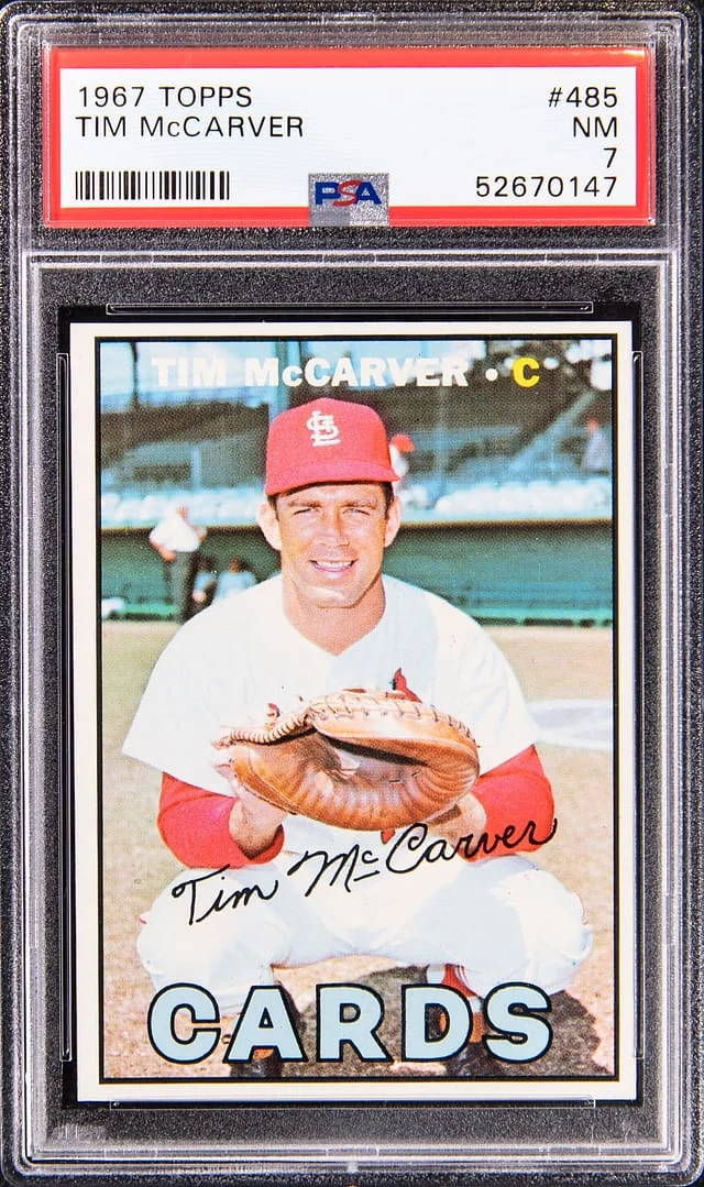 1967 Topps Tim McCarver #485 card image