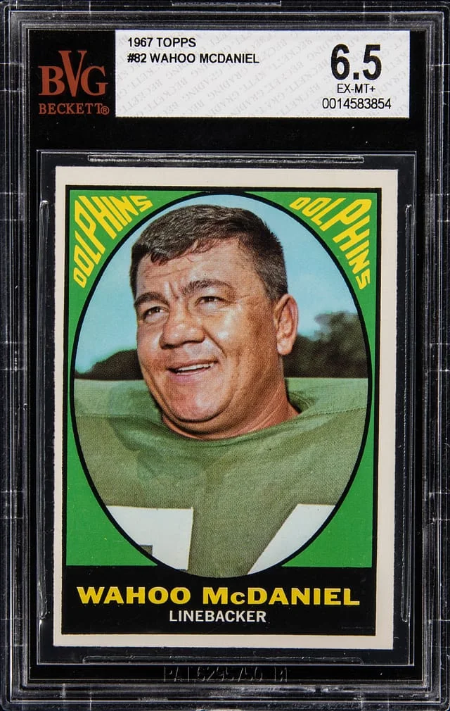 1967 Topps Wahoo Mcdaniel #92 card image