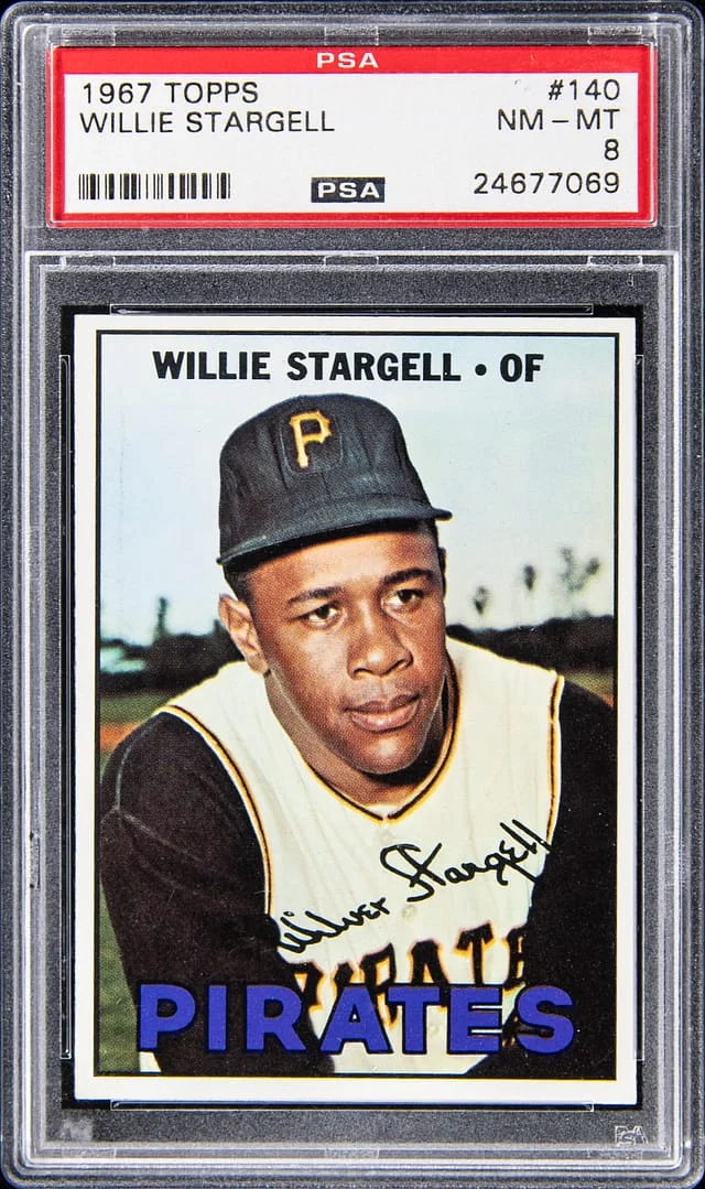 1967 Topps Willie Stargell #140 card image