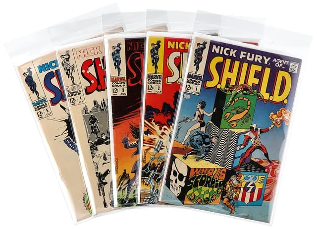 1968-69 Marvel) 10 Books - Raw - Jimmy Woo Joins, Appearance of Scorpio, Jim Steranko Cover Art #1st card image