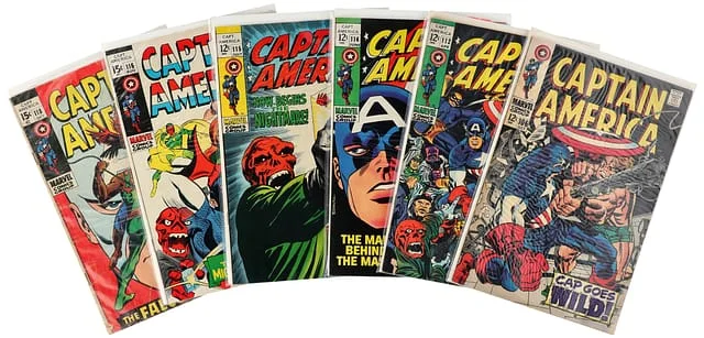1968-69 Marvel) 6 Books - Raw Appearance Falcon #2nd card image