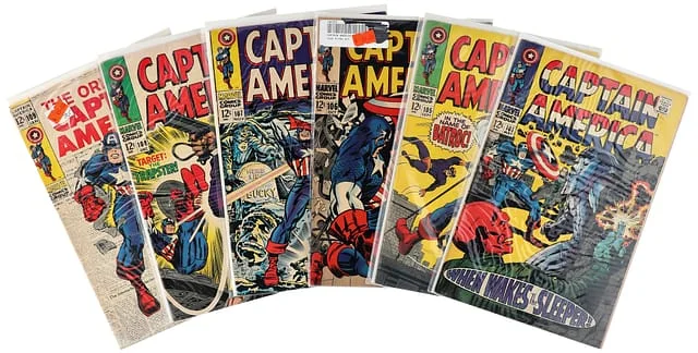 1968-69 Marvel) Books - Raw - Origin of Captain America Retold #6 card image
