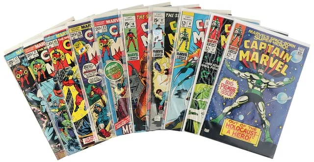 1968-74 Marvel) 10 Books - Raw - 2nd Appearance Carol Danvers, 2nd Appearance Captain Marvel, 2nd Appearance Ronan the Accuser, Appearance Cyberex, Origin of Thanos #1st card image