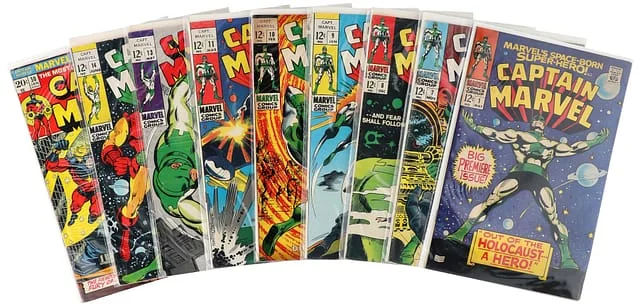 1968-74 Marvel) 9 Books - Raw - 2nd Appearance Carol Danvers, 2nd Appearance Captain Marvel, 2nd Appearance Ronan the Accuser, Appearance Cyberex #1st card image