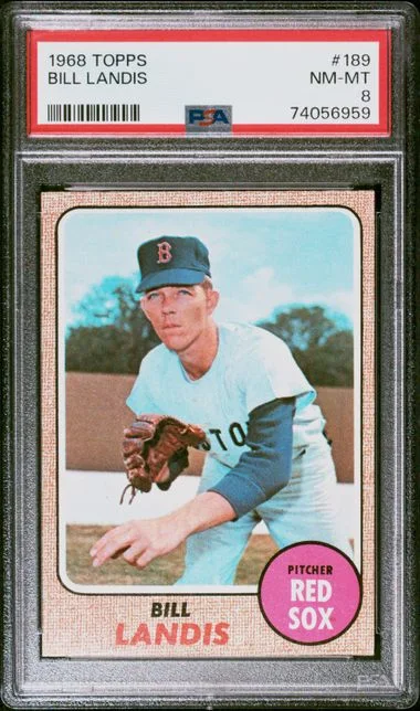 1968 Topps Bill Landis #189 card image