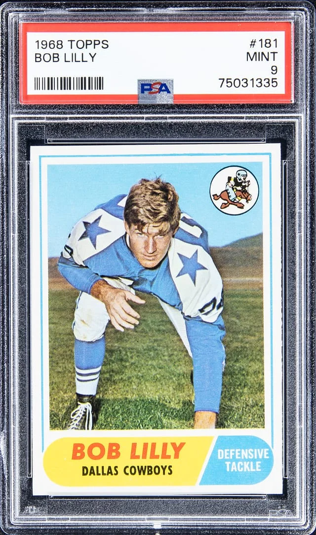1968 Topps Bob Lilly #181 card image