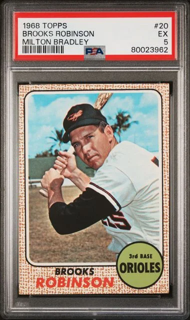 1968 Topps Brooks Robinson #20 card image