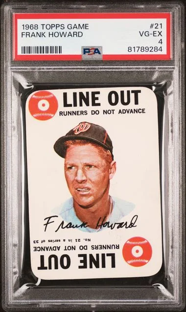 1968 Topps Frank Howard Game #21 card image