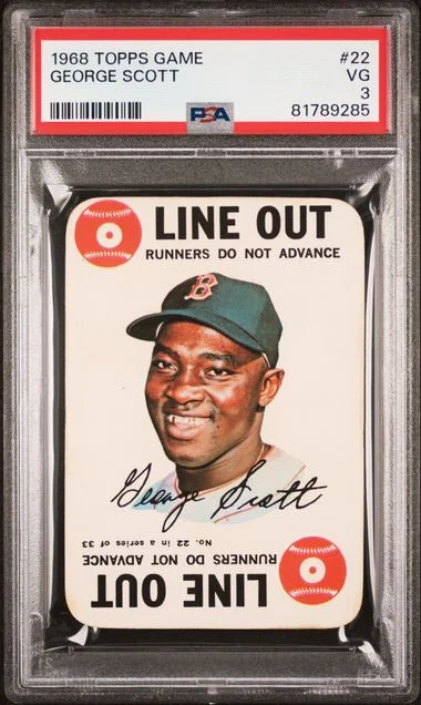 1968 Topps George Scott Game #22 card image