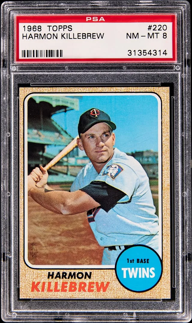 1968 Topps Harmon Killebrew #220 card image