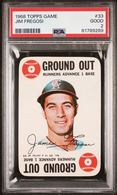 1968 Topps Jim Fregosi Game #33 card image