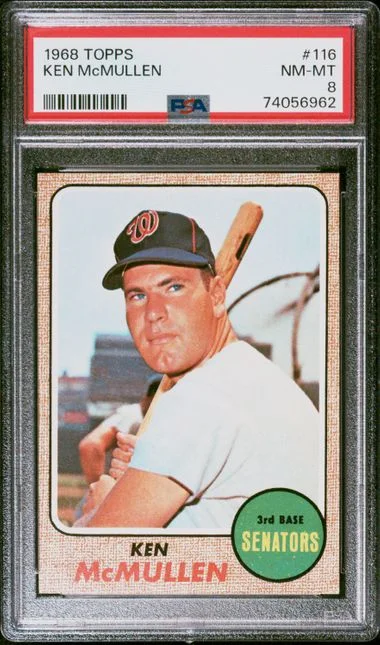 1968 Topps Ken McMullen #116 card image