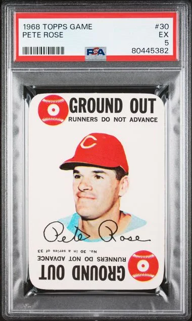 1968 Topps Pete Rose Game #30 card image