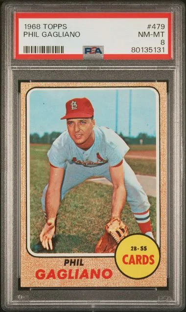 1968 Topps Phil Gagliano #479 card image